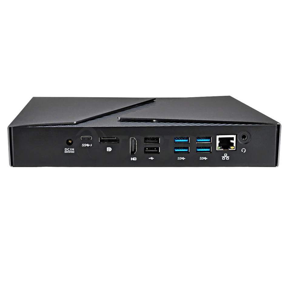 TOPTON мини ПК Intel Core i9 8950HK UHD Graphics 630 Nvidia GeForce GTX 1650 4 ГБ GDDR5 Двойной дисплей игровой HTPC