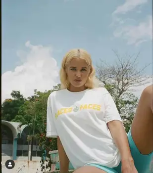 

New P+F T Shirt Men Women Reflective Letter High Quality Places+Faces tee Casual Cotton Boy Girl Couple P+F PLACES+FACES t shirt