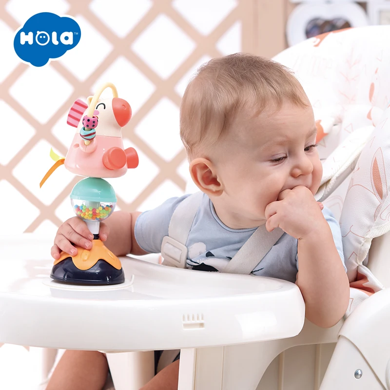 HOLA 3150B Rotating Ferris Wheel Kids Table Tricolor Suckers Toy For Toddlers Intelligence Development Educational Toy Gifts