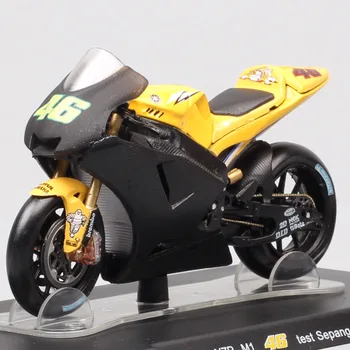 

LEO 1/18 scale mini Yamaha YZR-M1 Test Sepang 2006 Motorcycle sports racing GP Diecasts & Toy Vehicles model 46 bike Moto hobby