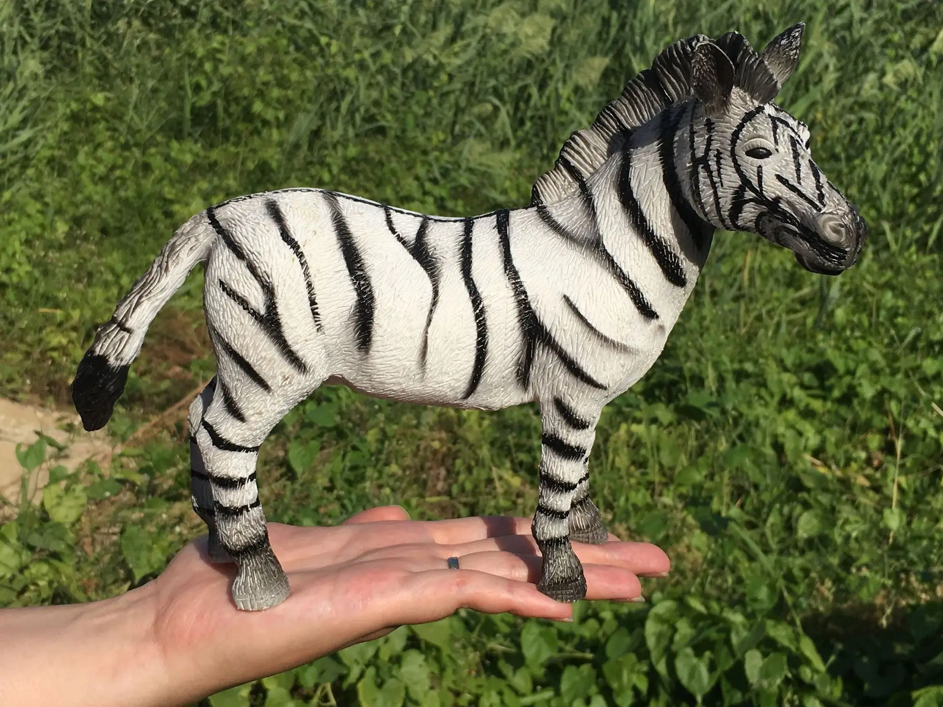

Animal Model Toy Model Ornaments Wild Animal Zoo Large Size Zebra