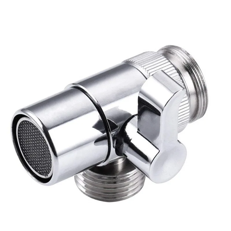 

1Pcs Function Switch Copper water Separator valve 3deci Water Dissociator Adjustable shower Split Disc Bathroom Accessories