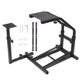 

(Ship From ES) Durable Racing Steering Wheel Stand For GT G29 G27 G25 Game Steering Wheel Support Rack Video Game Accessories