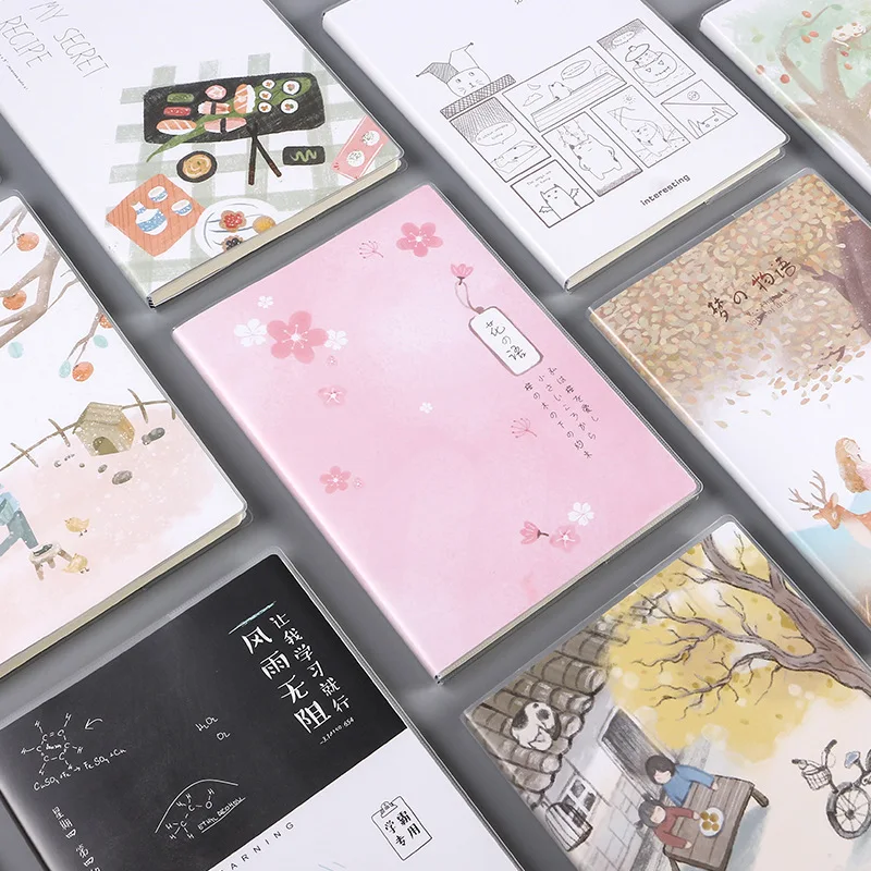 Южная Корея Hipster B5 пластиковый чехол для записной книжки креативный ноутбук канцелярские книги студентов канцелярские принадлежности для офиса и обучения Мягкий ноутбук