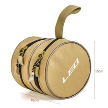 Рыболовная сумка на молнии для ловли нахлыстом, спиннинговая катушка, защитная рыболовная снасть, аксессуары, сумка для хранения