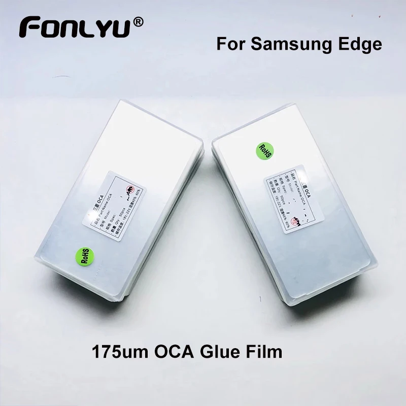 

175um OCA Glue Film For Samsung Galaxy S20 Plus Ultra Note10 20 Ultra S10plus G973 S8 S9 LCD Screen Cracked Glass OCA Laminating