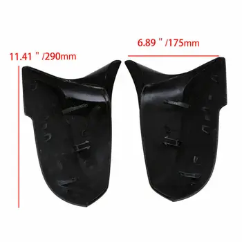 

Parts Mirror Cover Auto 1 Pair Plastic For BMW M3 Style F20 F30 F34 F36