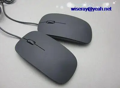 

DHL/EMS 50PCS Black Thin small USB mouse wired optical mouse 800DPI No drive-A8