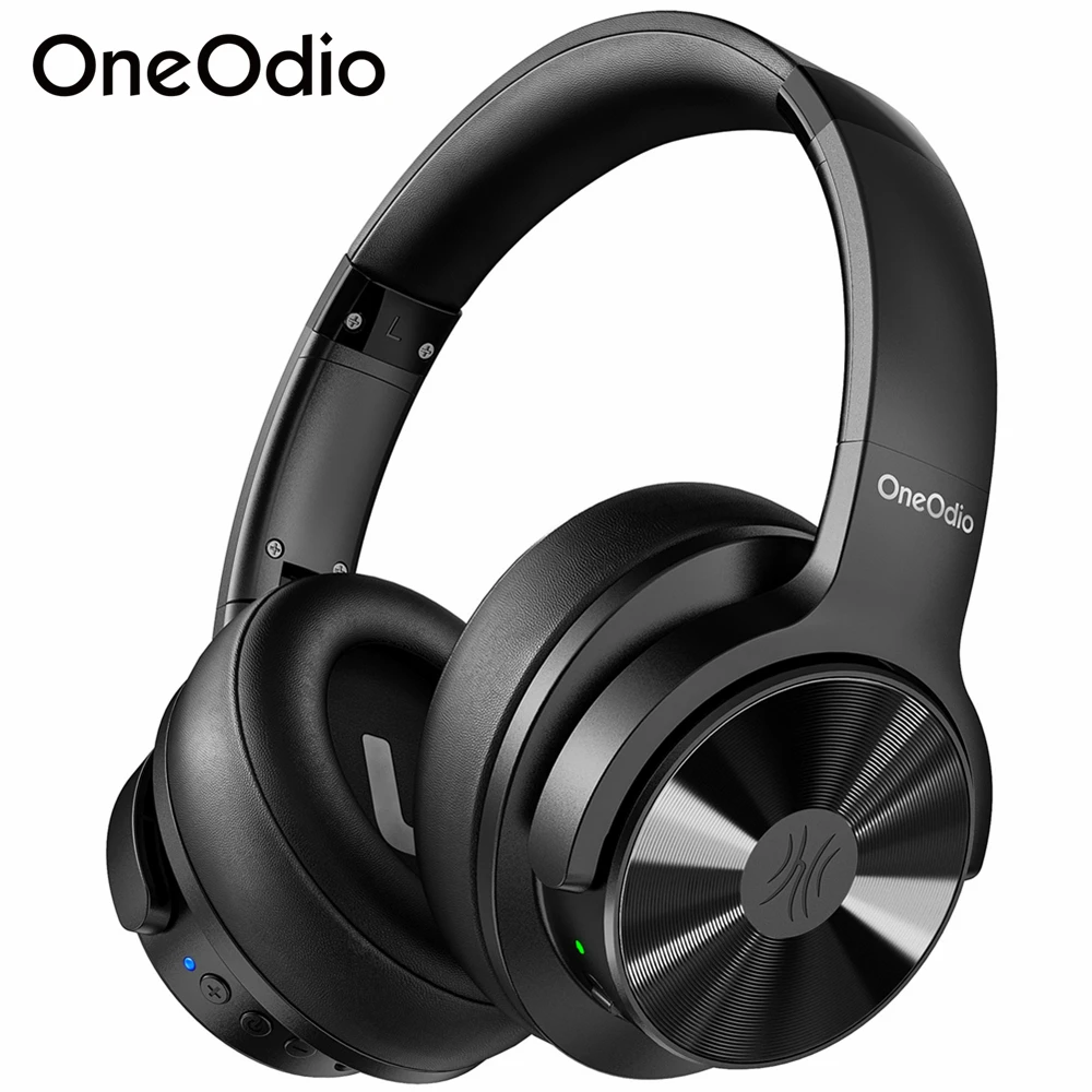 Oneodio A30 ANC Bluetooth Headphones 5.0 Active Noise Cancelling Wireless Headset HiFi Stereo Earphone with CVC8.0 Mic For Phone