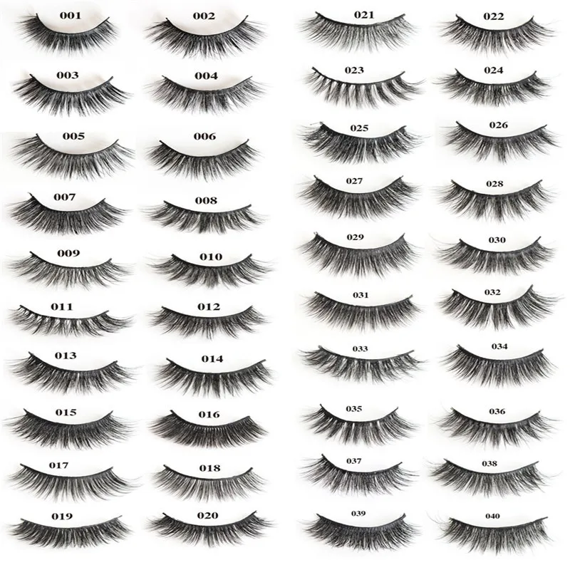 5 Pairs of 3D False Eyelashes To Make Thick Eyelashes with Three-dimensional Protein Filaments 5 Pairs of 3D False Eyelashes To Make Thick Eyelashes with Three-dimensional Protein Filaments