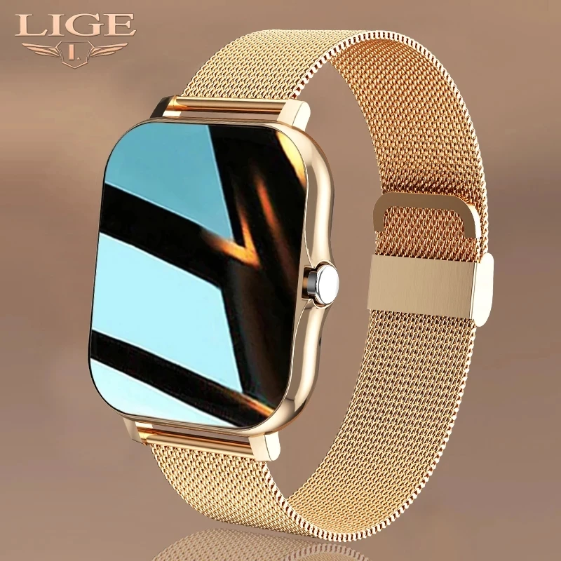 Новинка 2021 цифровые часы LIGE для женщин спортивные мужские электронные