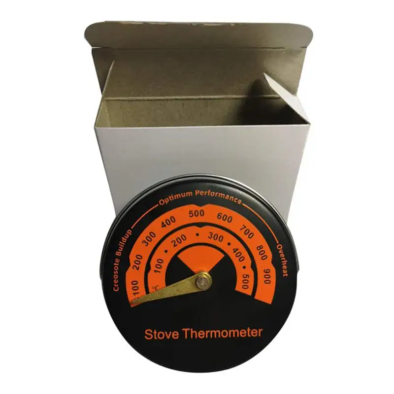 

Magnetic Stove Flue Pipe Thermometer Home Fireplace Fan Sensitivity Thermometer Large Display Safe Tools Fan Meter Thermometer