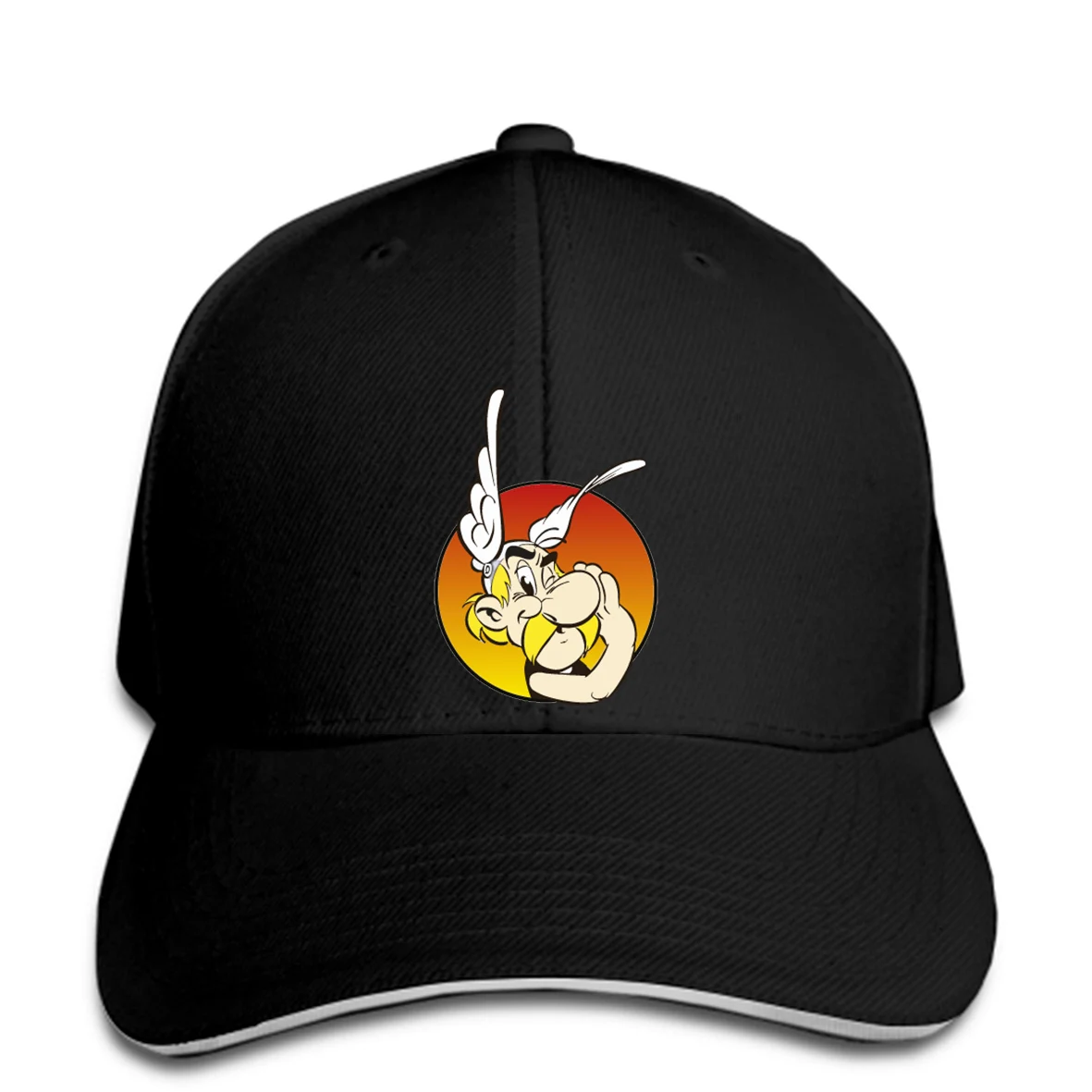 Бейсболка с логотипом Asterix, мультяшная Кепка с логотипом