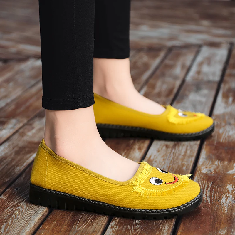 Tenis Feminino Women Sneakers 2021 Fashion Breathble Vulcanized Shoes Platform Shoes Black Slip on Casual Zapatos Mujer