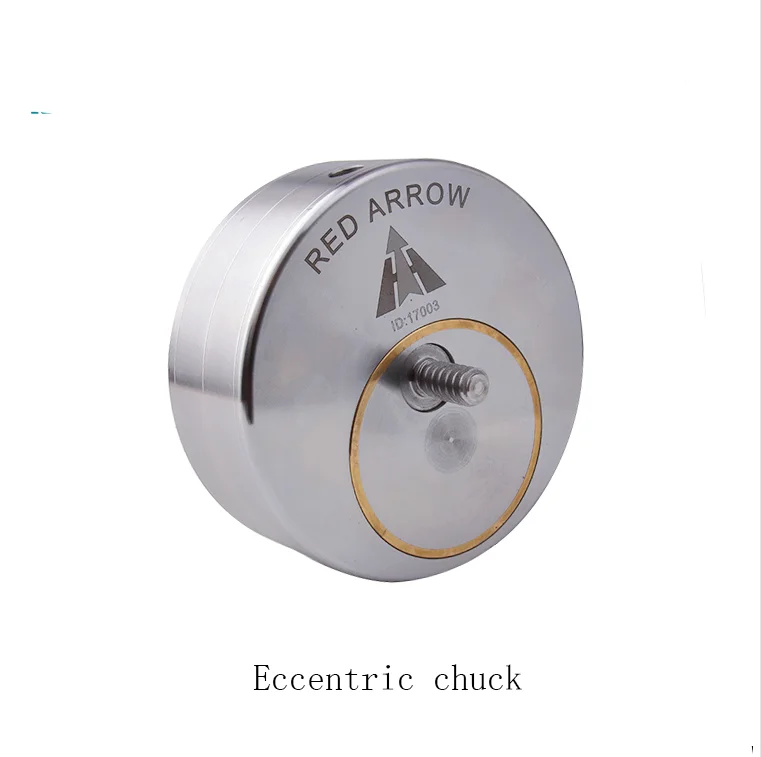 Adjustable Eccentric Chuck with Eccentric Chuck and Wooden Turning Spindle