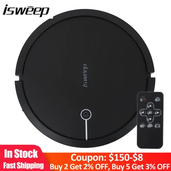 

ISWEEP Smart Robot Vacuum Cleaner 2000Pa Power Suction Self-Charging Robot Vacuum For Home Appliances With Remote Control