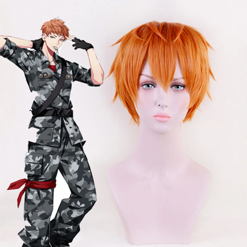 6 RIO MASON BUSUJIMA Аниме HypnosisMic Division рэп Битва Косплей парики Jinguji Jakurai Doppo Kannonzaka термостойкие синтетические парики вечерние на Хэллоуин - Цвет: 6 RIO MASON BUSUJIMA