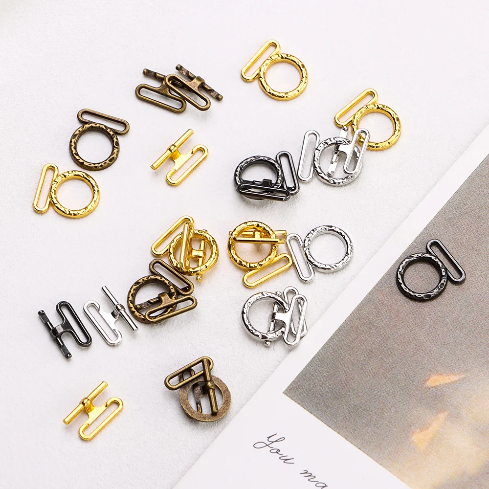 Doll Accessories 10Pcs Mini Waistband Buckles for Decor Doll Dress Pants Bags Shoes DIY Sewing