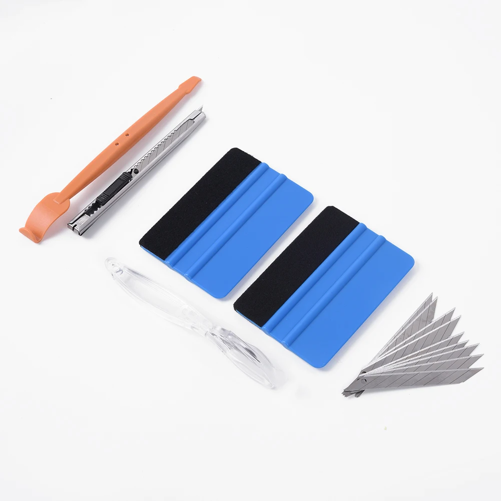 Rodo de Borracha Matiz Sentiu Bolha Equipamentos Fibra Carbono Vinil Embrulho Kit 21 Matiz sentiu rodo de borracha bolha equipamentos