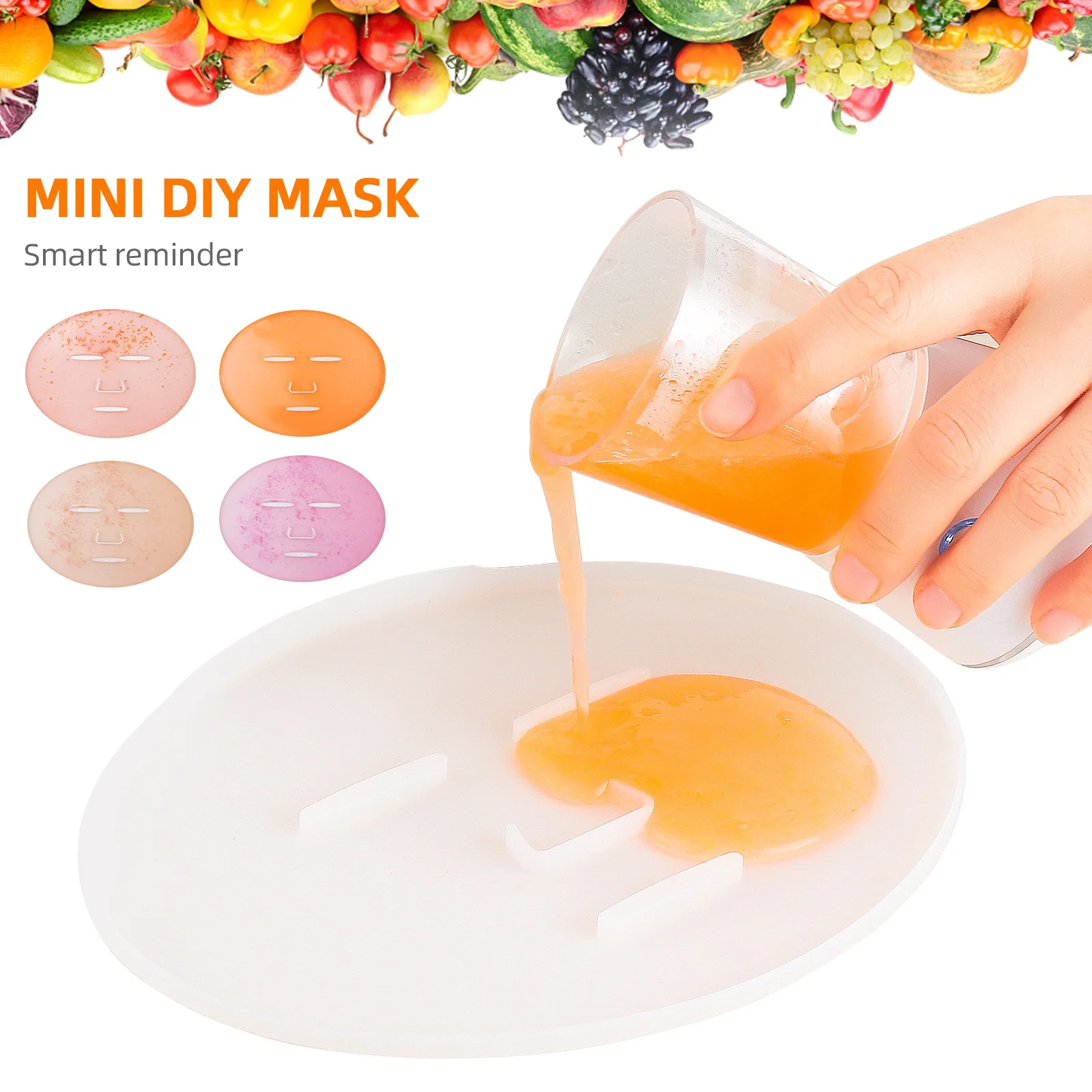 8Pcs Collagen Effervescent Tablet For DIY Face Mask Maker Machine Collagen Peptide