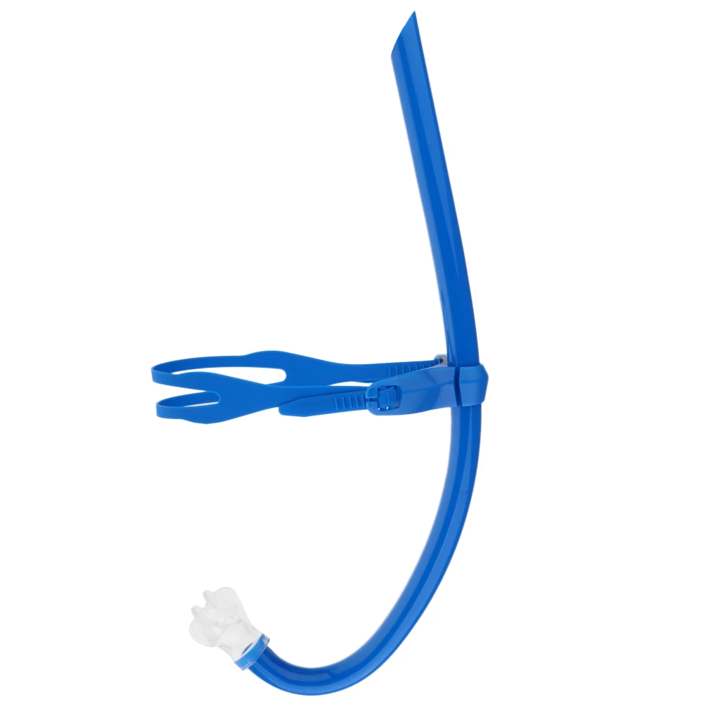 Diving Swimming Adjust Silicone Center Snorkel Set Breathing Tube Swim Training Equipment Center Snorkel
