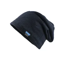 Унисекс Шапки полоса эластичный Кепки манжетами вязаные шапки для осенне-зимнего сезона Шапки для Женская шляпка Простой Дизайн Наклейка шапки теплая шапка вязаная