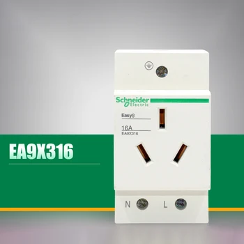 

Schneider Electric EA9X 250VAC 3P16A 2P+E rail Modular socket EA9X316 original export residential home commercial industry