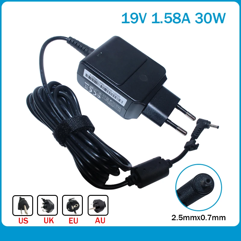 

19V 1.58A New AD82000 AD820MO AC Adapter for ASUS EEE PC EXA1004CH EXA1004UH EXA1004EH 1001PXD R101D 1001PX EU plug