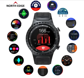 

North Edge Smart Watch CROSS FIT GPS Bluetooth Call Compass Digital Watch IP67 Waterproof Multiple Sport Altitude Heart Rate