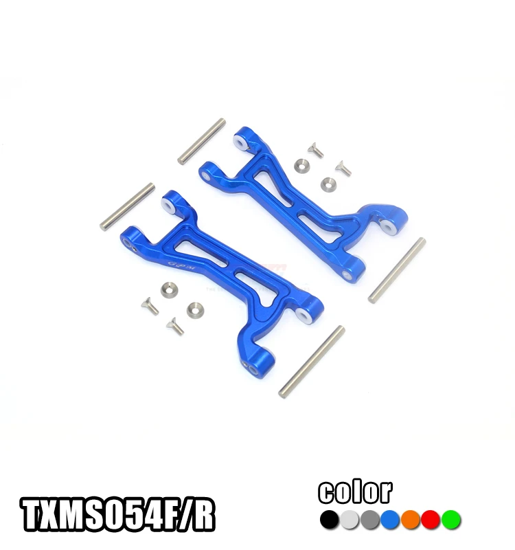 

Alloy Front/Rear Upper Arm set TXMS054F/R FOR 1/10 SCALE MAXX 89076-4