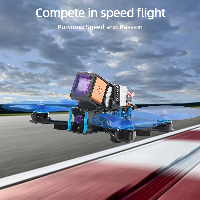 TCMMRC Радиоуправляемый Дрон FPV Bully 220 мм FPV Racer RC Дрон Omnibus F4 5,8G 40CH 30A Dshot600 2207 2400KV 600TVL CCD ARF