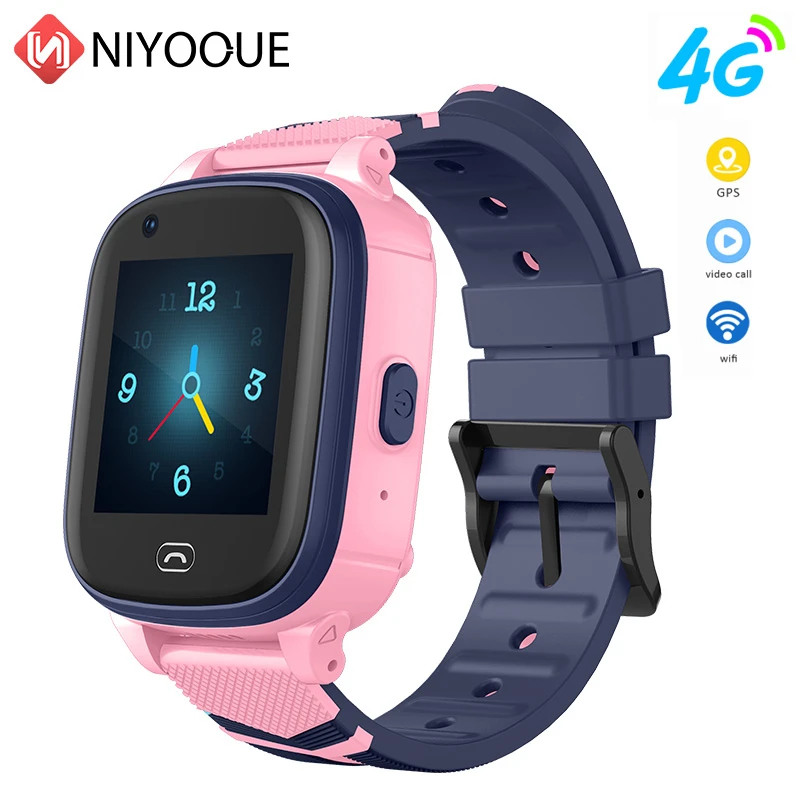 NIYOQUE A60 4G смарт детские WIFI часы фитнес браслет с GPS подключен Водонепроницаемый