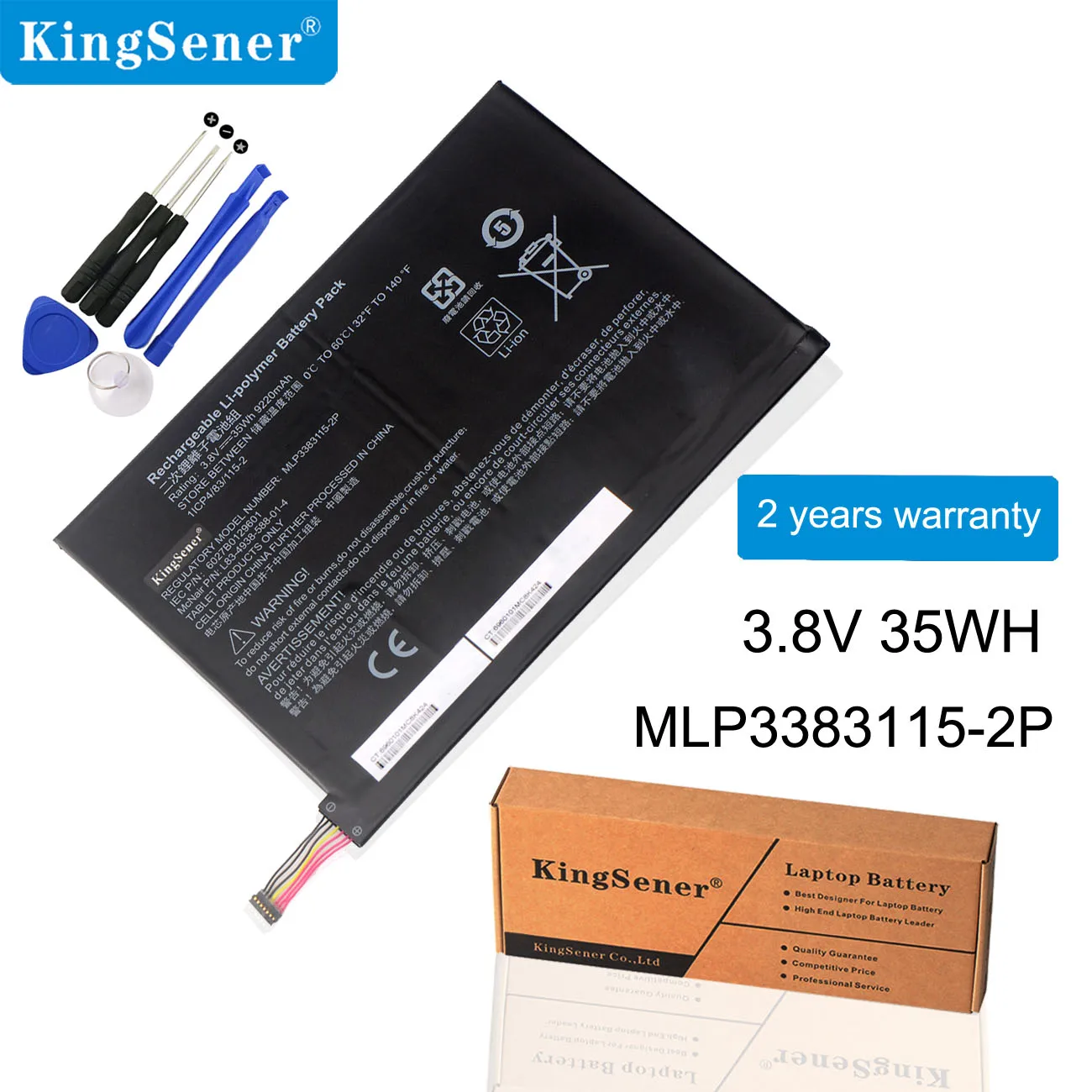 KingSener MLP3383115-2P Батарея для hp Pavilion x2 10-j013tu 10-j014tu j024tu 10-j025tu 10-k000ng 10-N003TU MH461171 789609-001 аккумулятор большой емкости