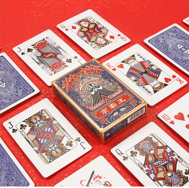 Chinese Style Peking Opera Poker Cards Classic Collection Gifts Board Game for playing cards,poker set