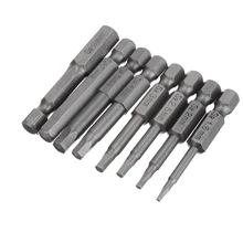8 шт шестигранный ключ Набор бит быстрое изменение подключения ударный драйвер мощность отвертка Биты