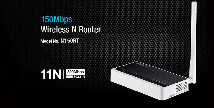 TOTOLINK беспроводной маршрутизатор Wifi Reapter 150 Мбит/с 2,4 ГГц маршрутизатор с внешней антенной Поддержка IPTV VLAN N150RT