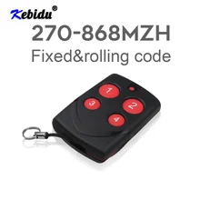Kebidu clonagem automática universal duplicador de cópia controle remoto 315 433 868mhz multifrequência para portão da garagem porta controlador