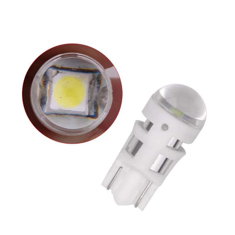 1 PCS Super Bright led t10 w5w car lamp 1 smd 3030 auto reading parking fog marker rear light 152 194 12v white Car accessories