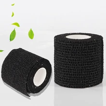 Спортивные самоклеющиеся эластичные повязки Обёрточная бумага 5*450 см в суставах, мышцах Поддержка эластичный дышащий ThickFor колодки пальцев ладони на плечо