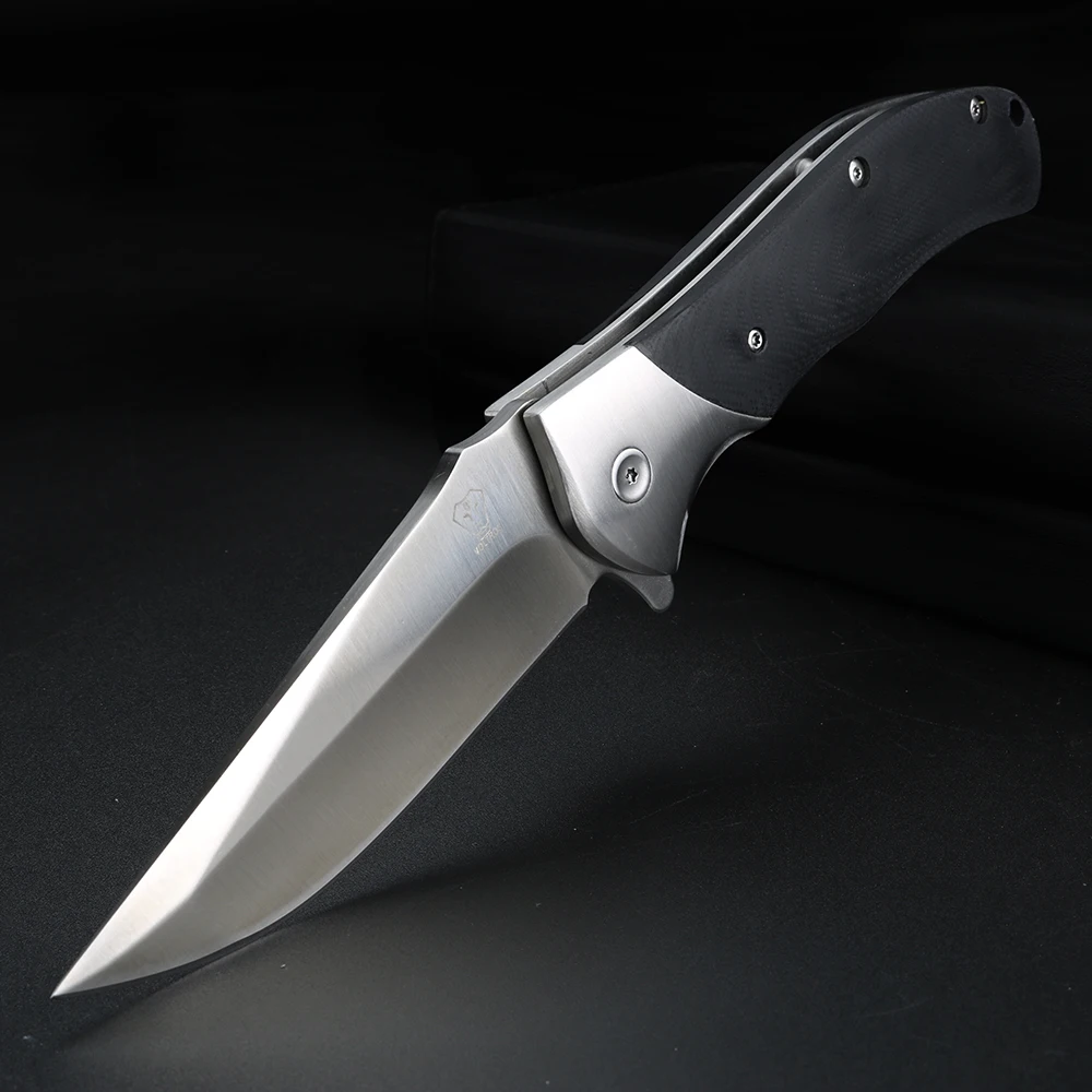 XUANFENG Folding Knife Outdoor Survival Meat Cutting Hand Tool Knife Fishing Hike EDC Pocket