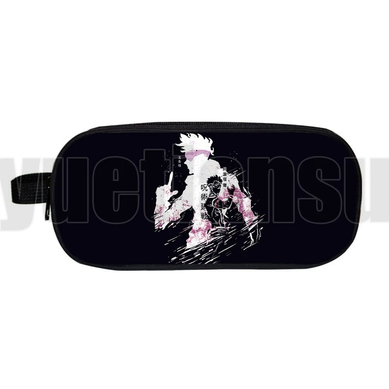 

3D Print Anime Jujutsu Kaisen Pencil Case Women Make Up bag Large Capacity Student Stationery Cartoon Multifunctional Stationery