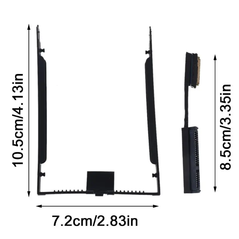 HDD Cable Connector + HDD Caddy Frame Bracket for ThinkPad T470 T480 E460 E470 Dropshipping