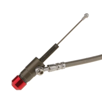 

Universal Motorcycle ATV Hydraulic Brake Clutch Lever Master Cylinder Silver