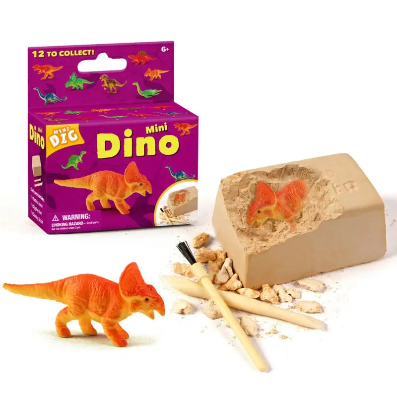 Уникальные Dinasors Dig Kit Dinasors Игрушки для мальчиков ствол игрушка Подарки для мальчика 6 лет