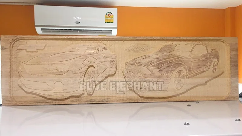  cnc machine 6090 Advertising machinery for Thailand customer (2)