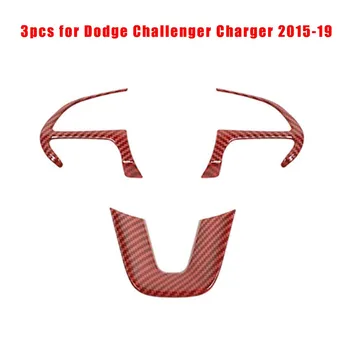 

Carbon Decoration Trim Fiber Style Cover For Dodge Challenger/Charger 15-19