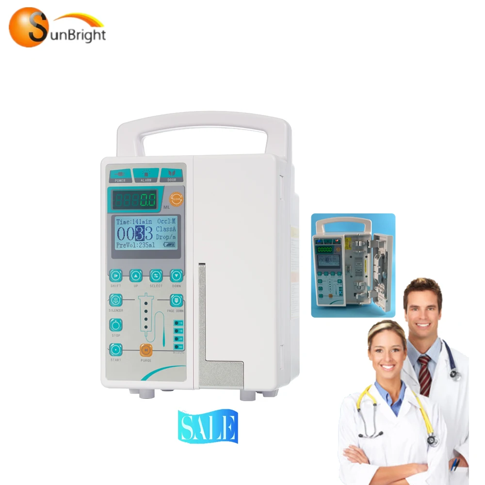 

Lightweight Infusion Pump Portable Medical Device For Ambulance Use