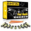 BMTxms For Audi A3 8L 8V 8P A4 B5 B6 B7 B8 A5 A6 C5 C6 C7 A7 A8 D2 D3 Canbus Vehicle LED Interior Map Dome Trunk Light Kit 1