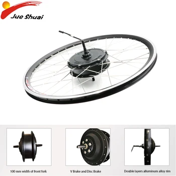

Electric Wheel Motor 36V/48V 250W/350W/500W Front Brushless Gear Hub Motor Bicycle Generator For Ebike With Lithium Battery Bike