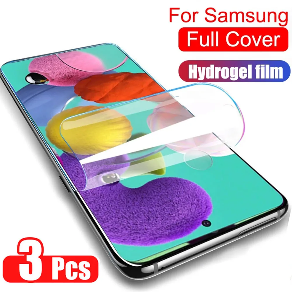 Гидрогелевая пленка для Samsung Galaxy A51/A50/A40/A20e/A30s/A10/M21/M31s/M51/A21s защиты экрана A51/A71 без